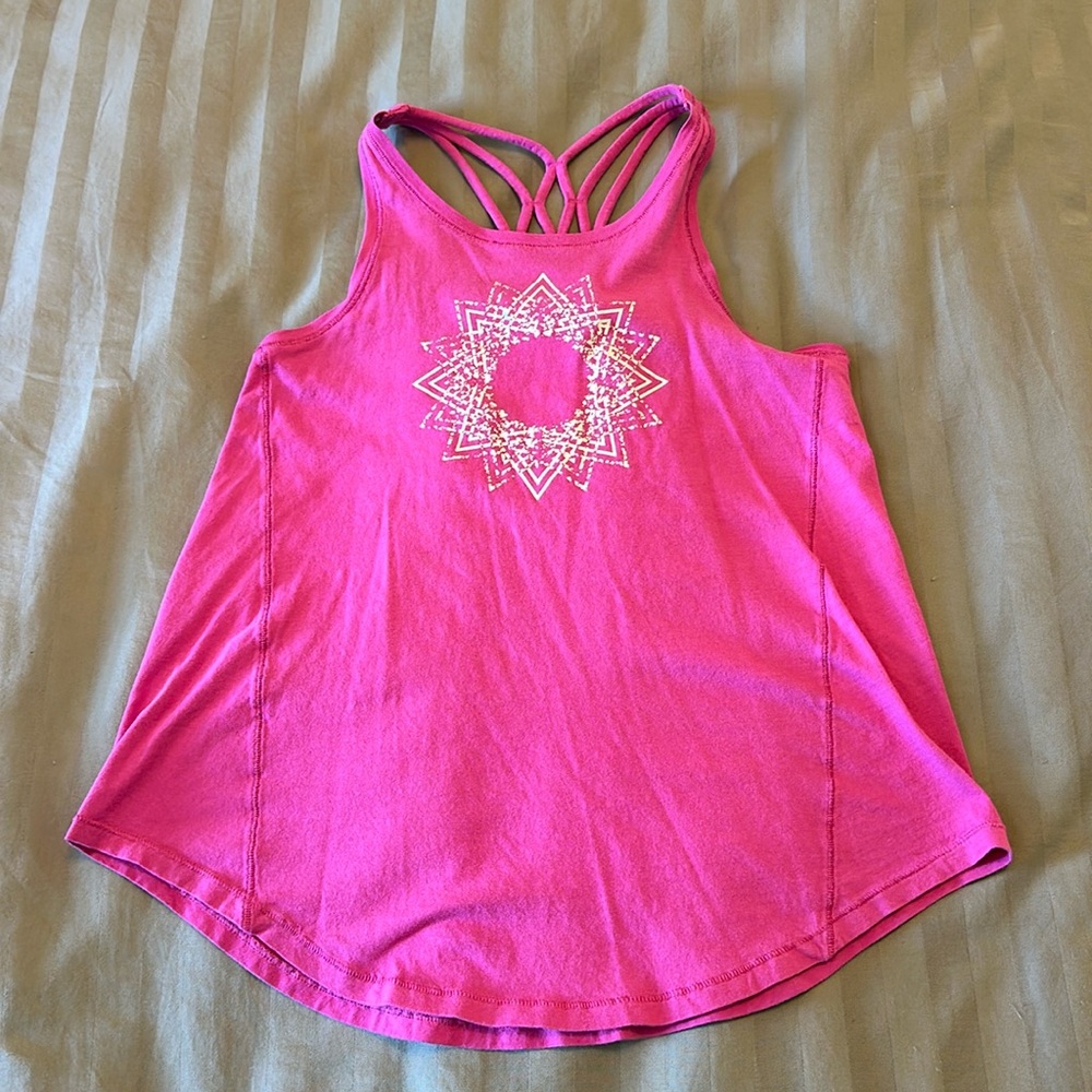 Ivivva Pink Tank Size 8